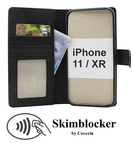 Skimblocker iPhone 11 & iPhone XR Lommebok Deksel