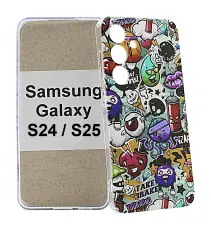 TPU Designdeksel Samsung Galaxy S24 / S25 5G