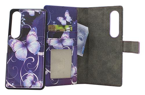 Skimblocker Sony Xperia 1 VII Magnet Lommebok Deksel Design