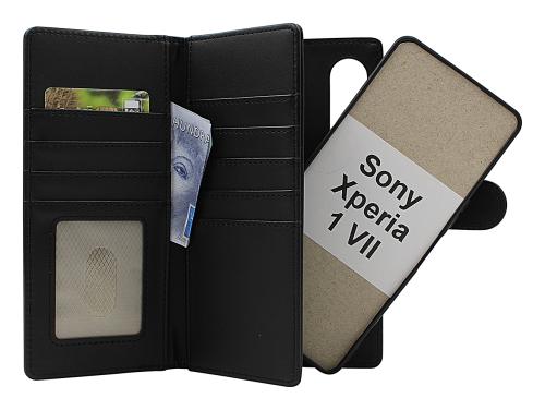 Skimblocker Sony Xperia 1 VII XL Magnet Lommebok Deksel