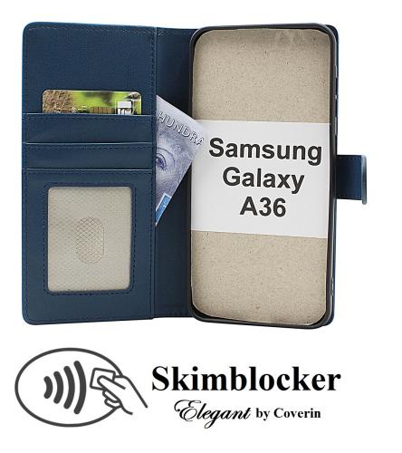 Skimblocker Samsung Galaxy A36 Lommebok Deksel