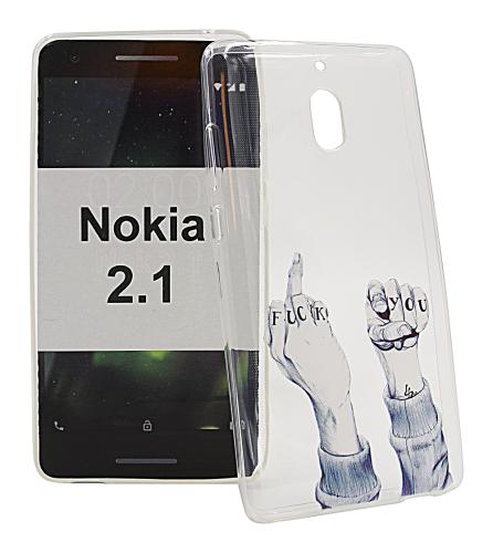 TPU Designdeksel Nokia 2.1