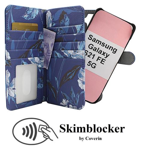 Skimblocker XL Magnet Designwallet Samsung Galaxy S21 FE 5G