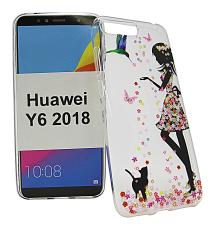 TPU Designdeksel Huawei Y6 2018