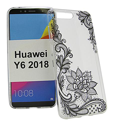 TPU Designdeksel Huawei Y6 2018