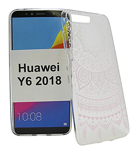 TPU Designdeksel Huawei Y6 2018