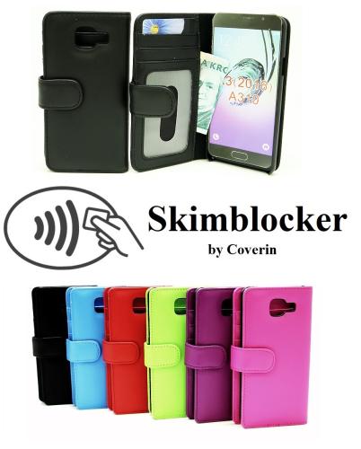 Skimblocker Lommebok-etui Samsung Galaxy A3 2016 (A310F)