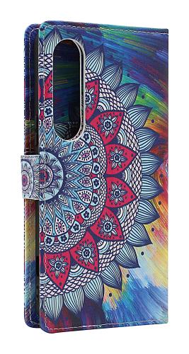 Skimblocker Sony Xperia 1 VII Magnet Lommebok Deksel Design