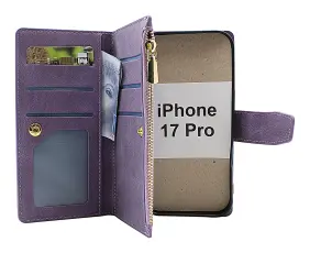XL iPhone 17 Pro Luksus Lommebok Deksel