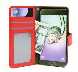 Crazy Horse Wallet Samsung Galaxy A3 2016 (A310F)