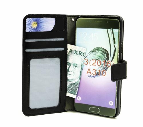 Crazy Horse Wallet Samsung Galaxy A3 2016 (A310F)