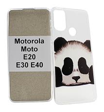 TPU Designdeksel Motorola Moto E20 / E30 / E40