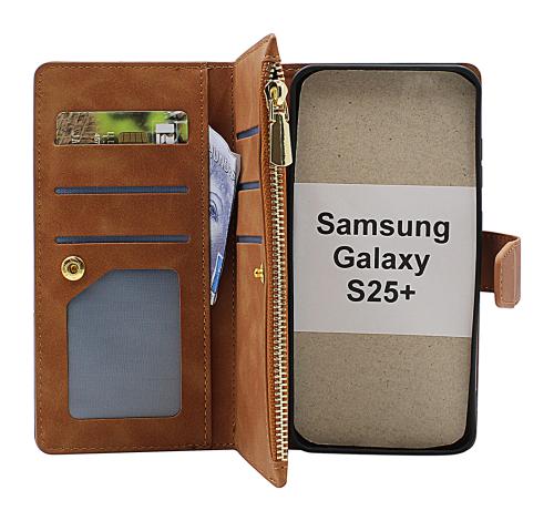 XL Samsung Galaxy S25+ Luksus Lommebok Deksel