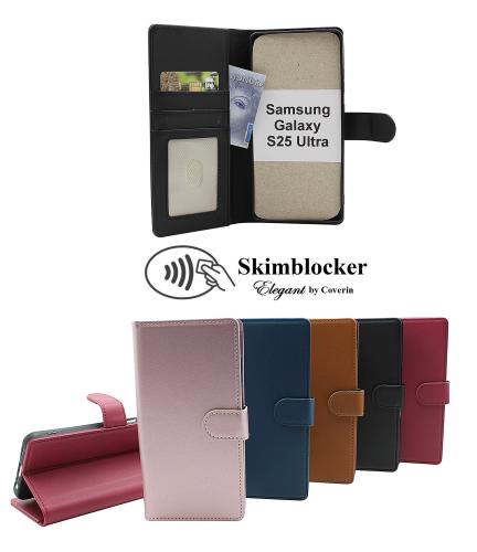 Skimblocker Samsung Galaxy S25 Ultra Lommebok Deksel