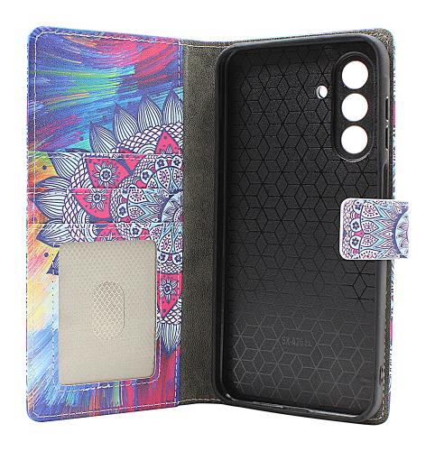 Skimblocker Samsung Galaxy A18 LTE Magnet Lommebok Deksel Design