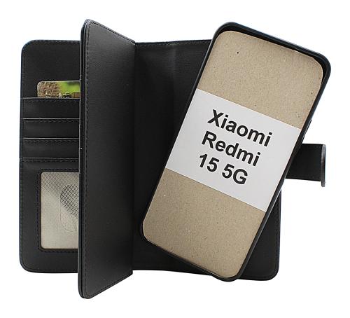 Skimblocker Xiaomi Redmi 15 5G XL Magnet Lommebok Deksel