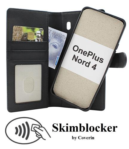 Skimblocker OnePlus Nord 4 5G Magnet Lommebok Deksel