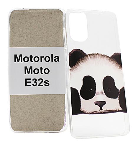 TPU Designdeksel Motorola Moto E32s