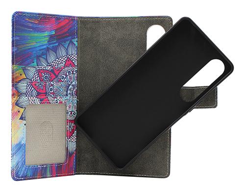 Skimblocker Sony Xperia 1 VII Magnet Lommebok Deksel Design