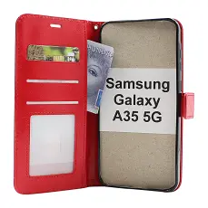Crazy Horse Wallet Samsung Galaxy A35 5G