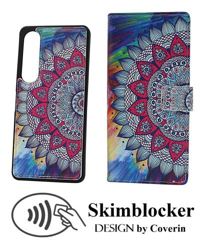 Skimblocker Sony Xperia 1 VII Magnet Lommebok Deksel Design