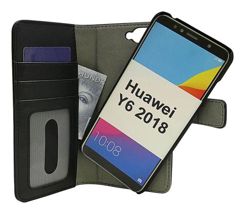 Skimblocker Magnet Wallet Huawei Y6 2018