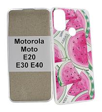 TPU Designdeksel Motorola Moto E20 / E30 / E40