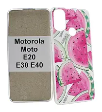TPU Designdeksel Motorola Moto E20 / E30 / E40