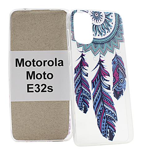 TPU Designdeksel Motorola Moto E32s