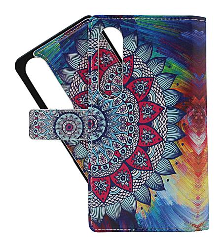 Skimblocker Sony Xperia 1 VII Magnet Lommebok Deksel Design
