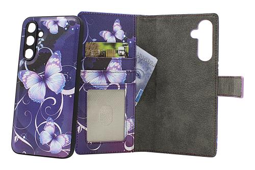 Skimblocker Samsung Galaxy A16 / A16 5G Magnet Lommebok Deksel Design