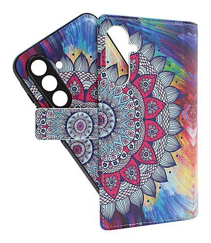 Skimblocker Samsung Galaxy A18 LTE Magnet Lommebok Deksel Design