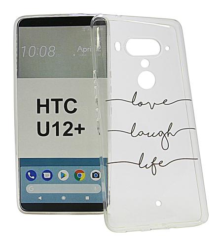 TPU Designdeksel HTC U12 Plus / HTC U12+