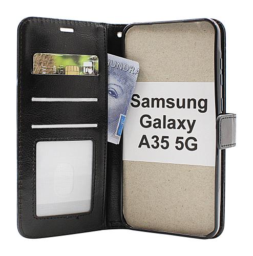 Crazy Horse Wallet Samsung Galaxy A35 5G