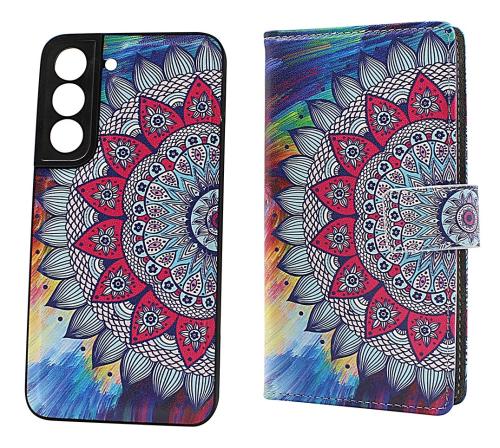 Skimblocker Samsung Galaxy S22 5G Magnet Lommebok Deksel Design