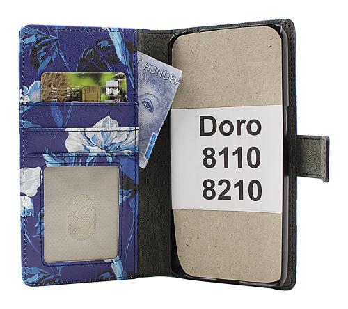 Skimblocker Doro 8110 / 8210 Lommebok Deksel Design