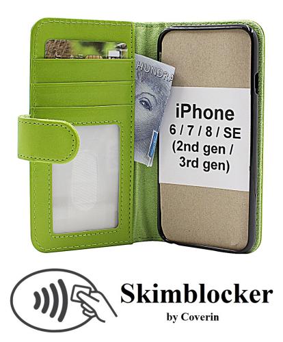 Skimblocker Lommebok-etui iPhone SE (2nd Generation)