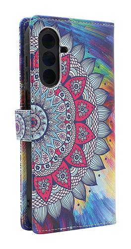 Skimblocker Samsung Galaxy A18 LTE Magnet Lommebok Deksel Design