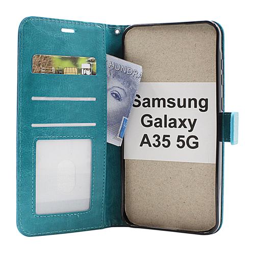 Crazy Horse Wallet Samsung Galaxy A35 5G