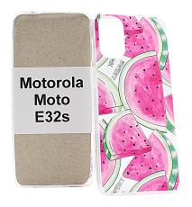 TPU Designdeksel Motorola Moto E32s