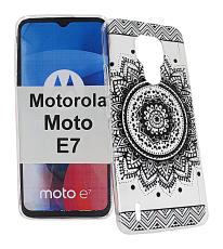 TPU Designdeksel Motorola Moto E7