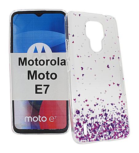 TPU Designdeksel Motorola Moto E7