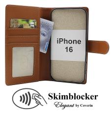 Skimblocker iPhone 16 Lommebok Deksel