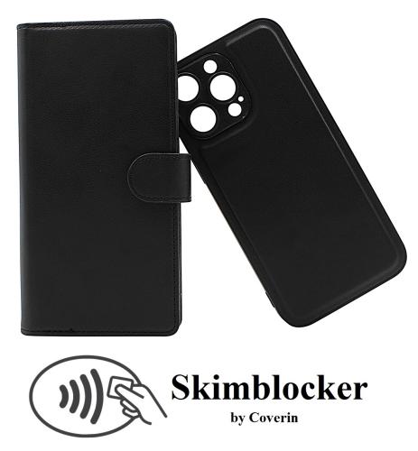 Skimblocker iPhone 15 Pro Max XL Magnet Lommebok Deksel