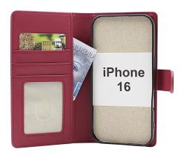 Skimblocker iPhone 16 Lommebok Deksel