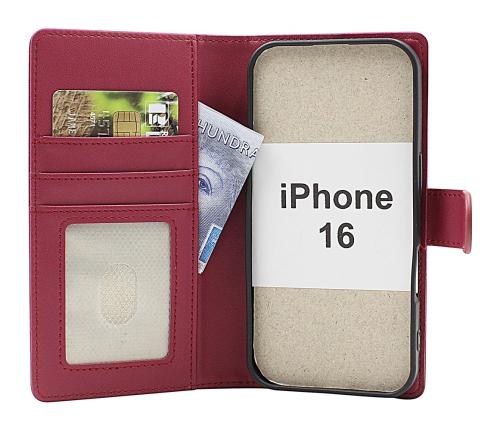 Skimblocker iPhone 16 Lommebok Deksel
