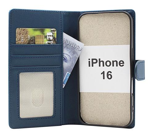 Skimblocker iPhone 16 Lommebok Deksel