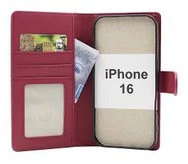 Skimblocker iPhone 16 Lommebok Deksel