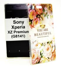 TPU Designdeksel Sony Xperia XZ Premium (G8141)