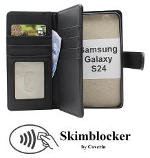 Skimblocker Samsung Galaxy S24 5G XL Lommebok Deksel